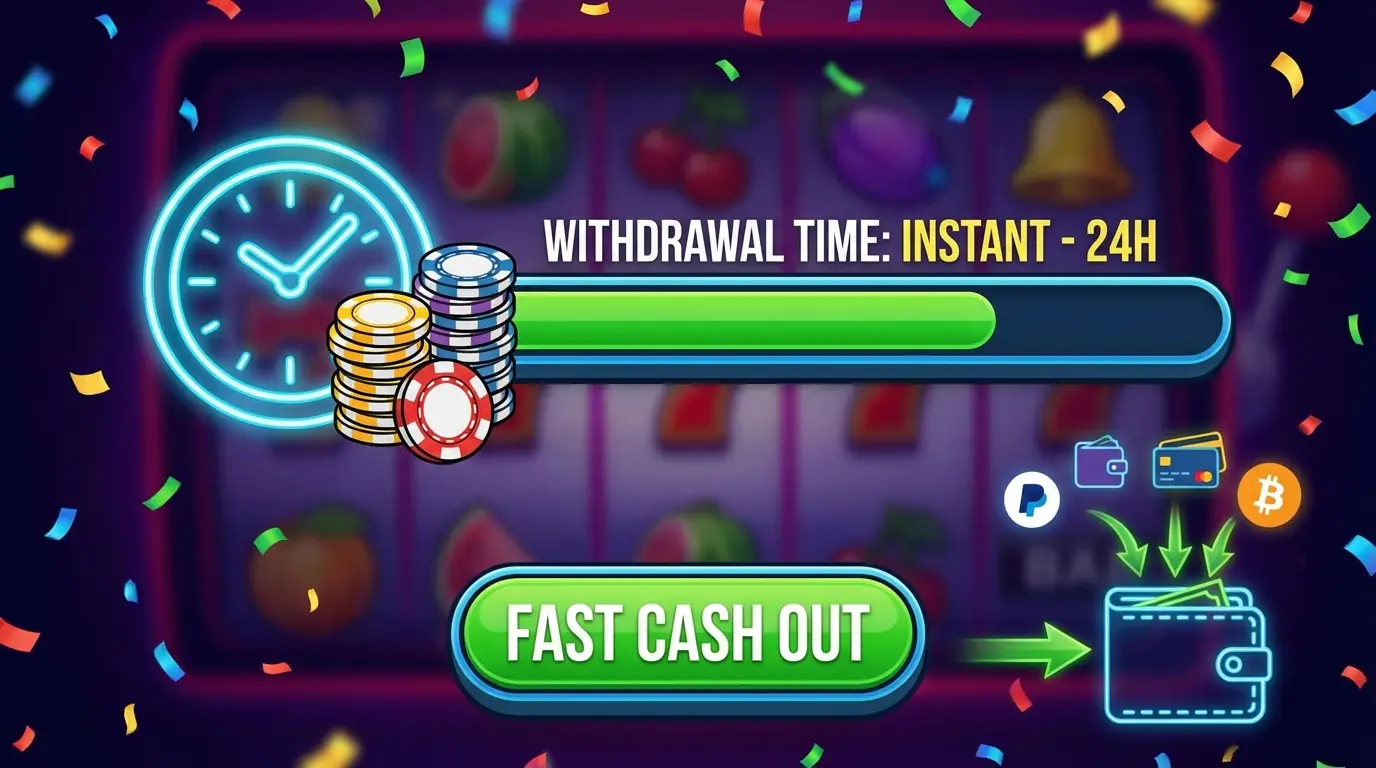 Action casino payout time